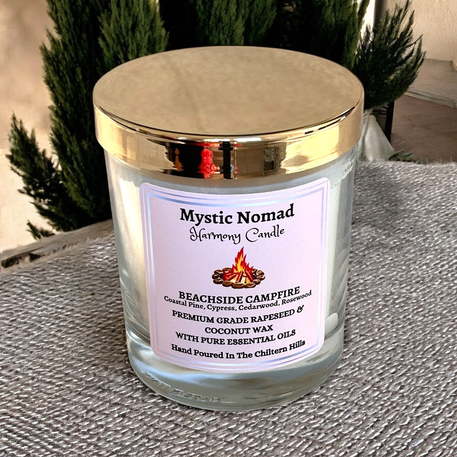 Beachside Campfire - Scent From The Coast - Aromatherapy Candle 150g