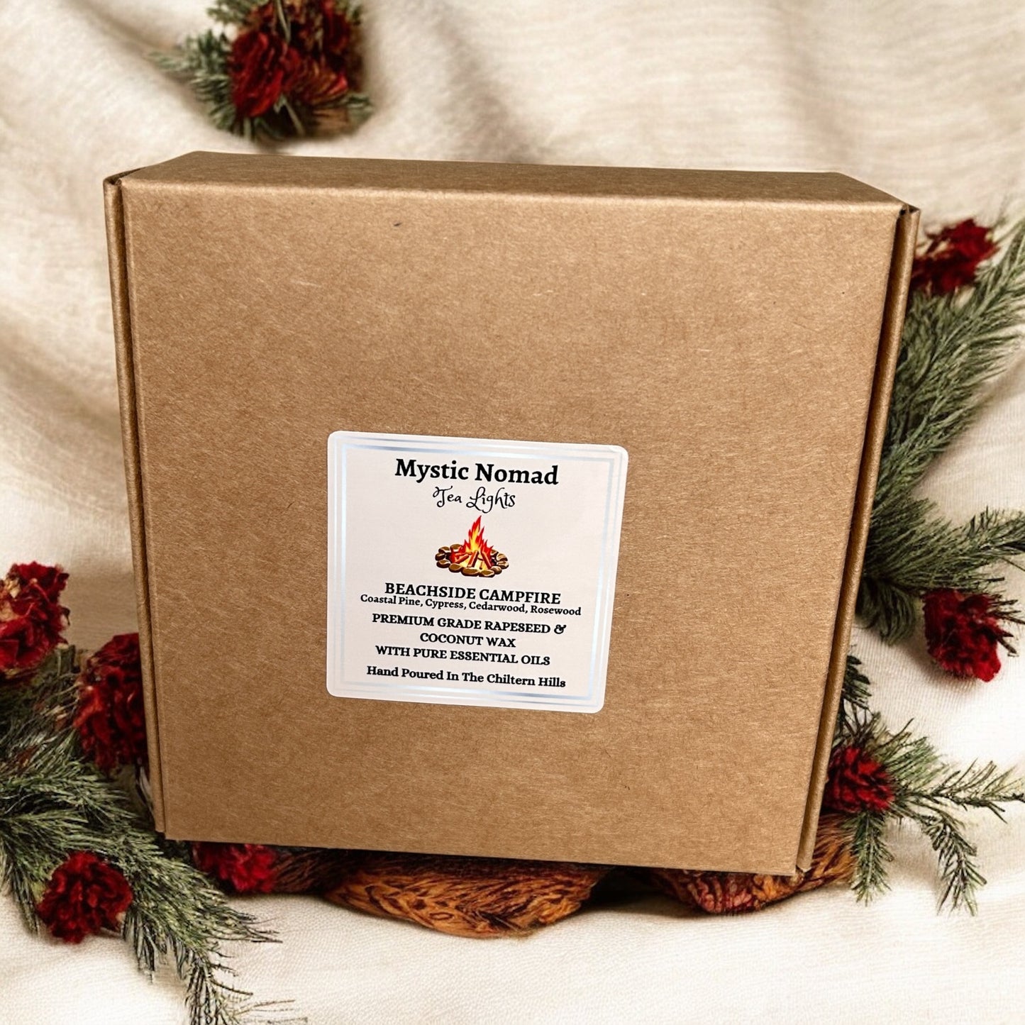 Beachside Campfire Scent From The Coast -Tea Lights