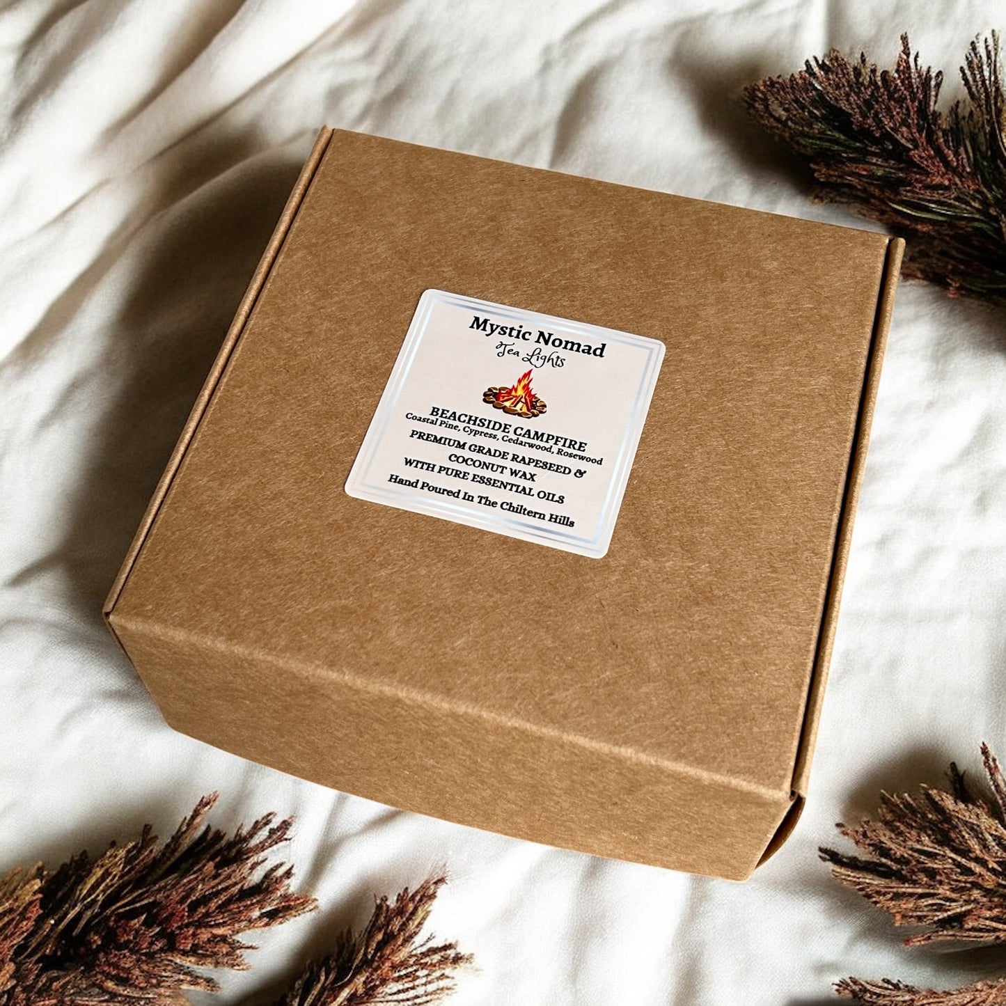 Beachside Campfire Scent From The Coast -Tea Lights