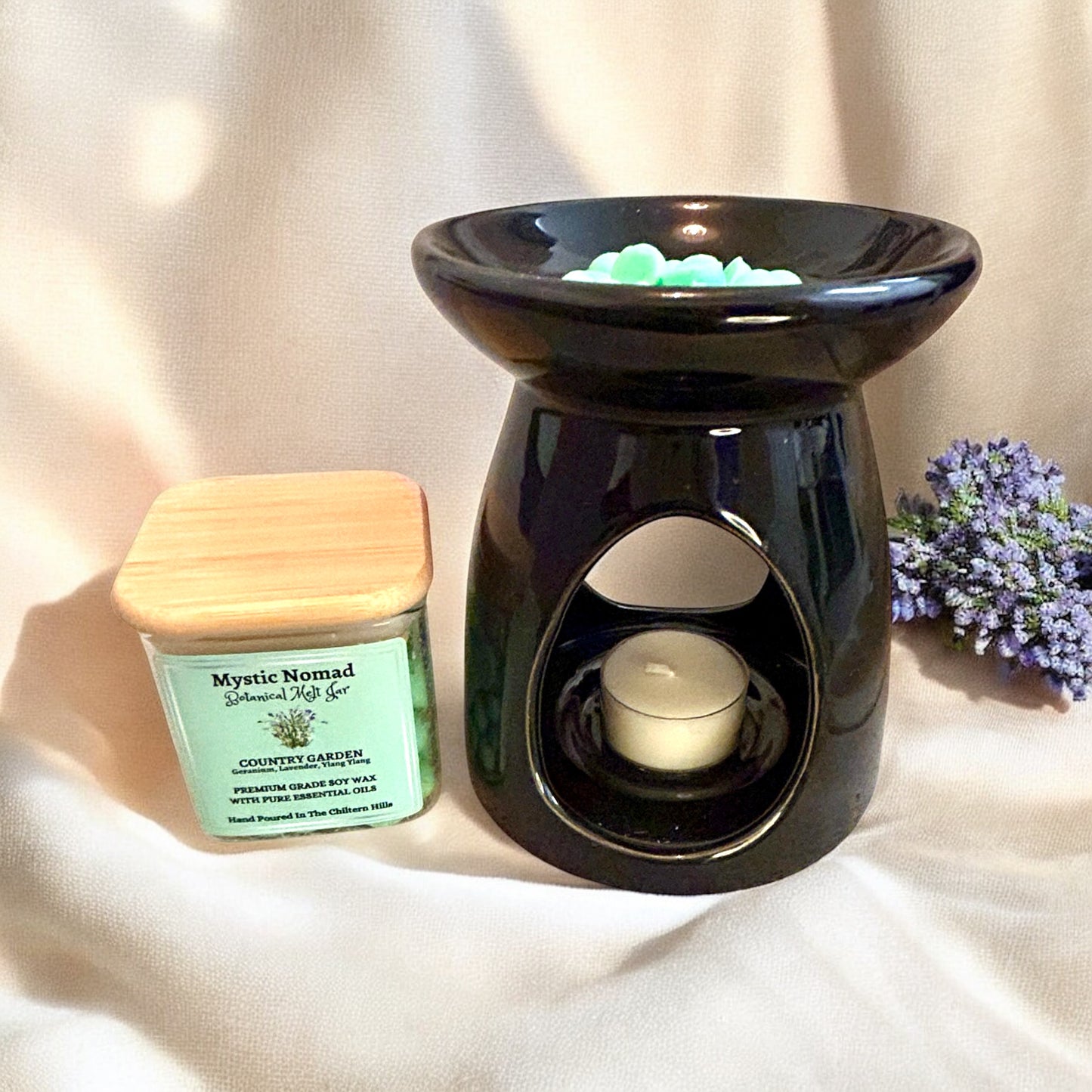 Country Garden Botanical Melts in Reusable Spice Jar