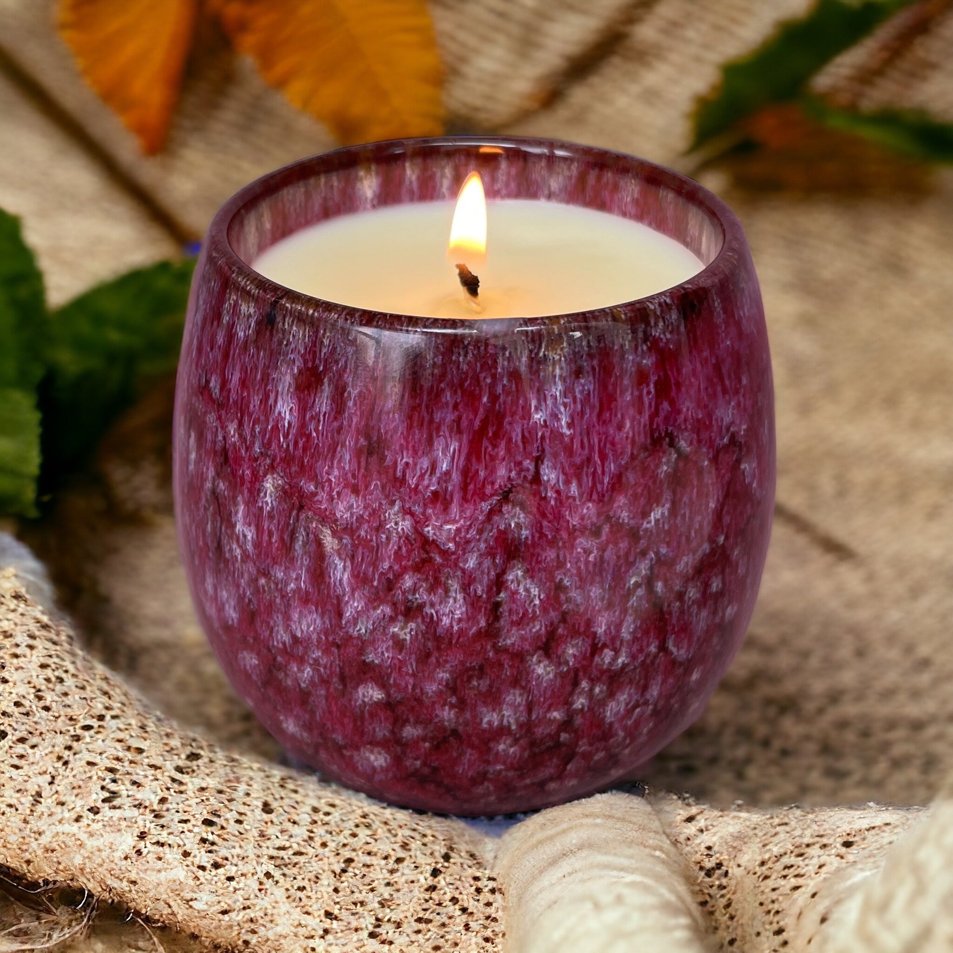 Renewed Vitality aromatherapy candle, handcrafted to refresh your spirit and living space natural