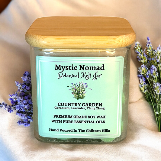 Country Garden  Botanical Melts in Reusable Spice Jar