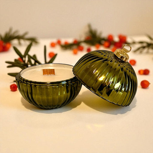 Nordic Spruce - Green Bauble Candle