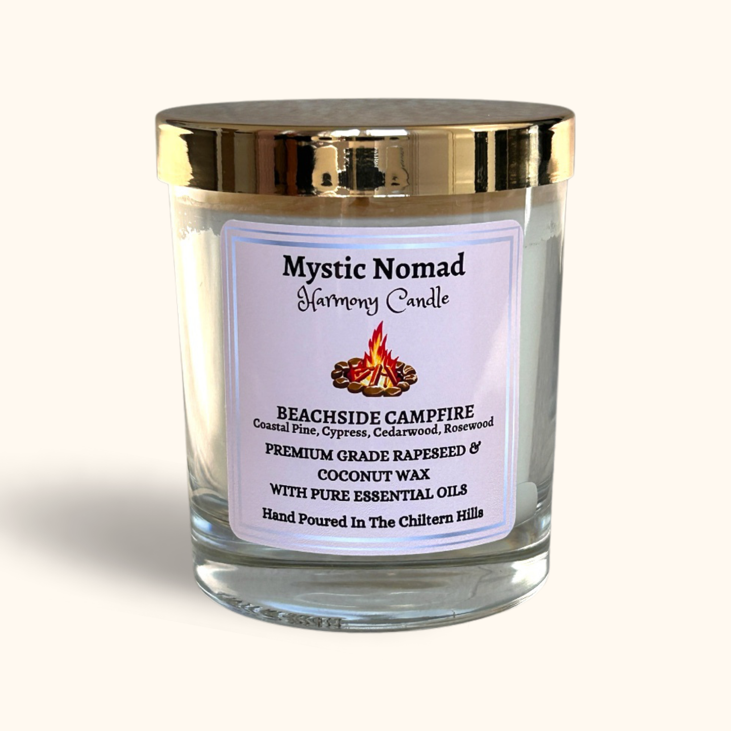 Beachside Campfire - Scent From The Coast - Aromatherapy Candle 150g