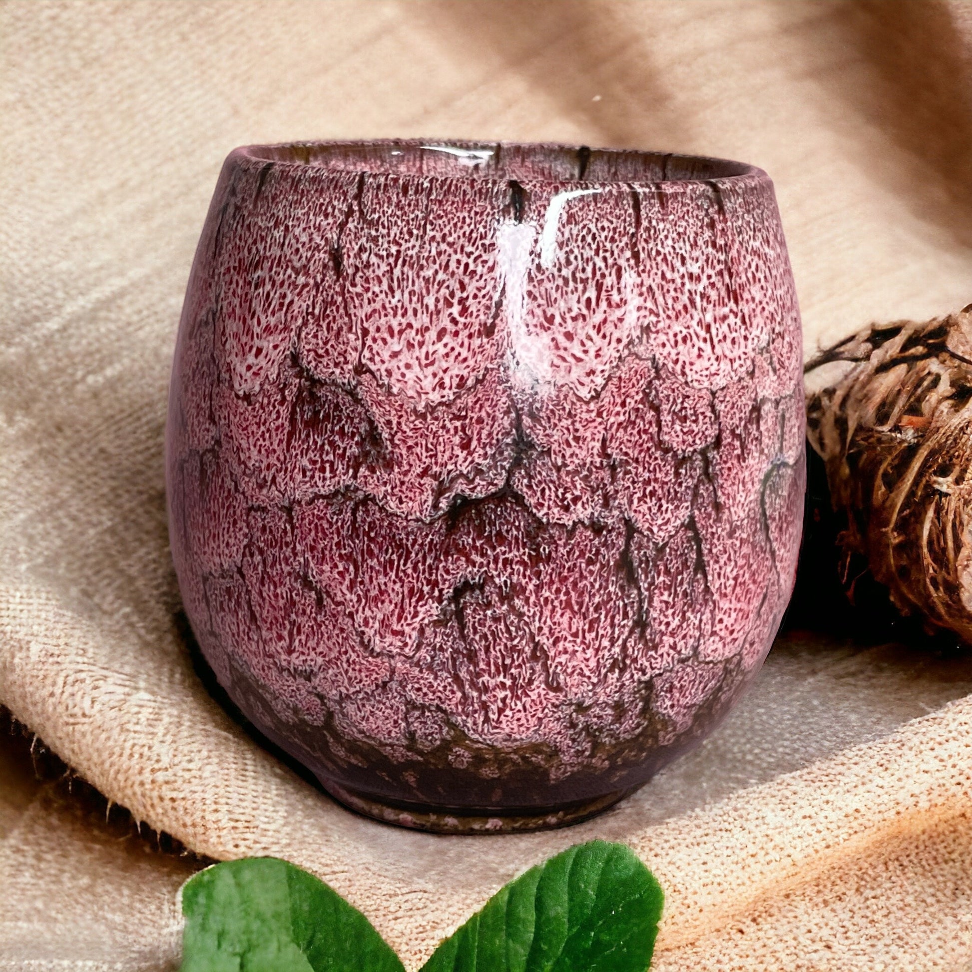 Relax & Renew aromatherapy candle in reusable coffee cup, natural, vegan, and eco-friendly