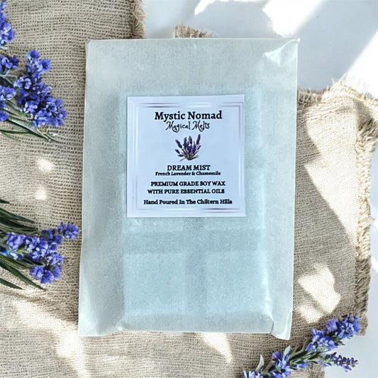 Dream Mist - 35g  Mini Wax Melt Snap Bar With Pure Essential Oils