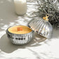Festive Bakery - Silver Bauble Candle
