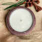 Relax & Renew lavender aromatherapy candle in a reusable coffee cup, natural, vegan, and calming for restful sleep
