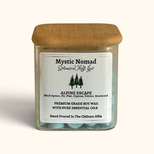 Alpine Escape -  Scent From The Mountains -Botanical Melts in Reusable Spice Jar