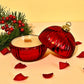 Gingerbread Latte - Red Bauble Candle