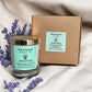 Country Garden aromatherapy tea light set displayed with matching candle, promoting floral relaxation