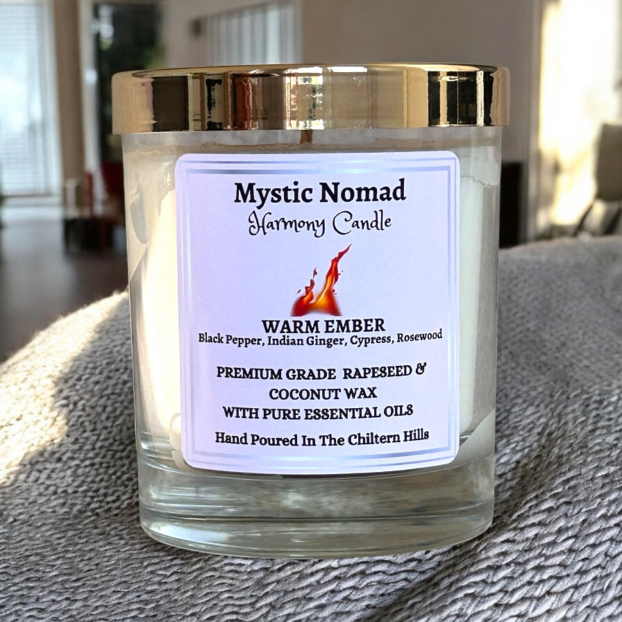 Warm Ember aromatherapy candle main view